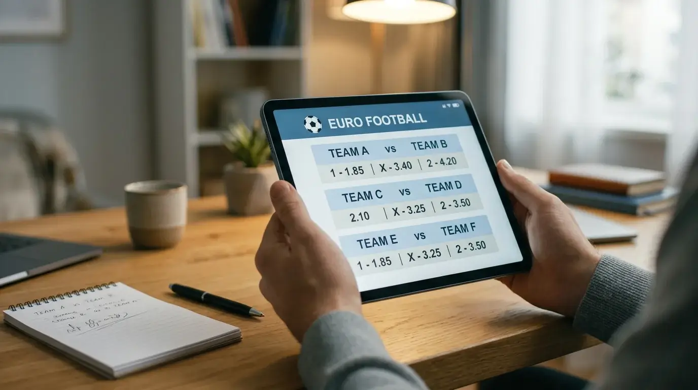 Pantalla de operador con mercados de apuestas abiertos para un partido de la Ligue 1 francesa